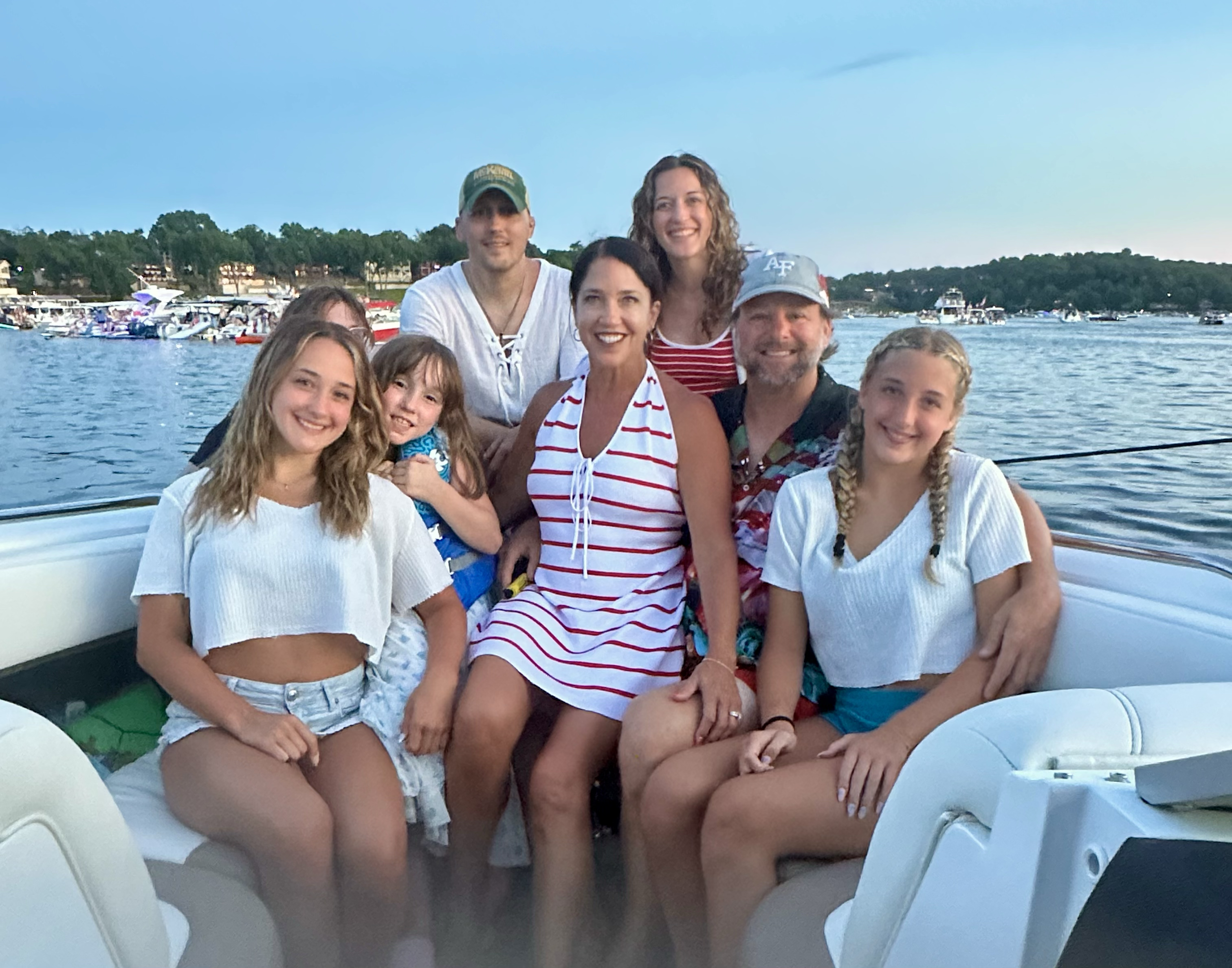 Family life on the lake